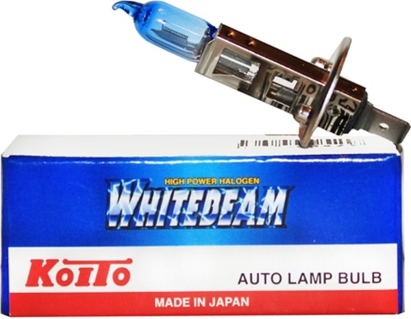 Автолампа 12V Н1 55W 0751W Whitebeam Koito