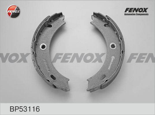Колодки ручного тормоза BP53116 MB Sprinter Fenox