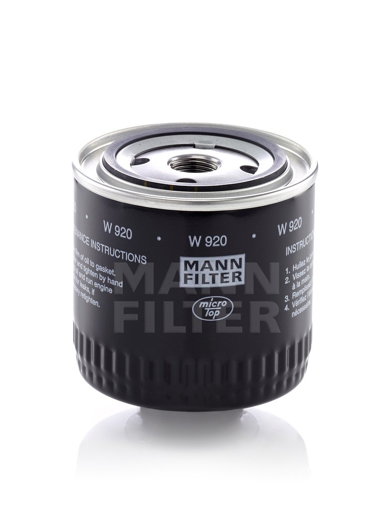 Фильтр масляный W920 компрессор электробуса ЛиАЗ Mann+Hummel