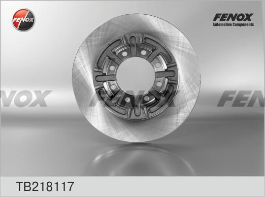 Диск тормозной задний TB218117 Iveco Daily Fenox