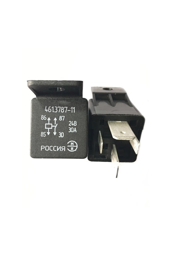 Реле 4-х контактное 461.3787-11 30А 24В с кронштейном ЭМИ