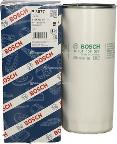 Фильтр масляный 0451403077 ЛиАЗ дв. САТ, ЯМЗ-536, Karosa Bosch
