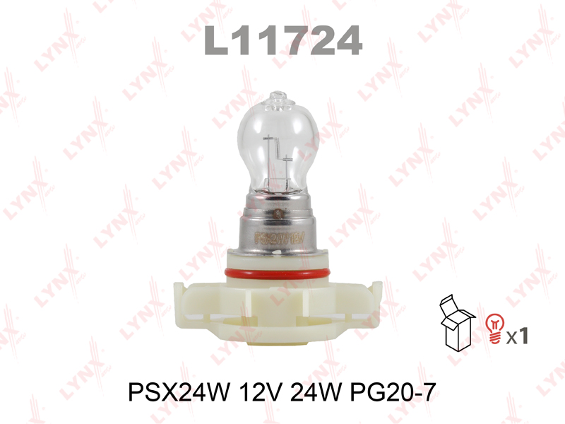 Автолампа 12V PSX24W 24W L11724 Lynx
