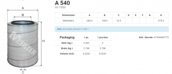 A540