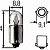 Автолампа 24V T2W 2W щитковая 8GP002068-241 Hella