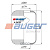Пневмобаллон A34701 ф179 мм ЛиАЗ Auger