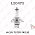 Автолампа 24V Н4 75/70W P-43t L20475 Lynx
