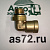 Фитинг угловой 950212М16X15 латунный нар.М16*1,5 Г В12 Camozzi