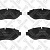Колодки тормозные передние 00-1093B-SX дисковые Iveco Daily III Stellox